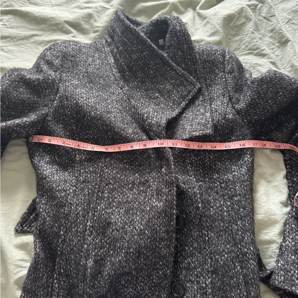 Babaton Charcoal Double-Breasted Trench Coat - Picture 5 of 6